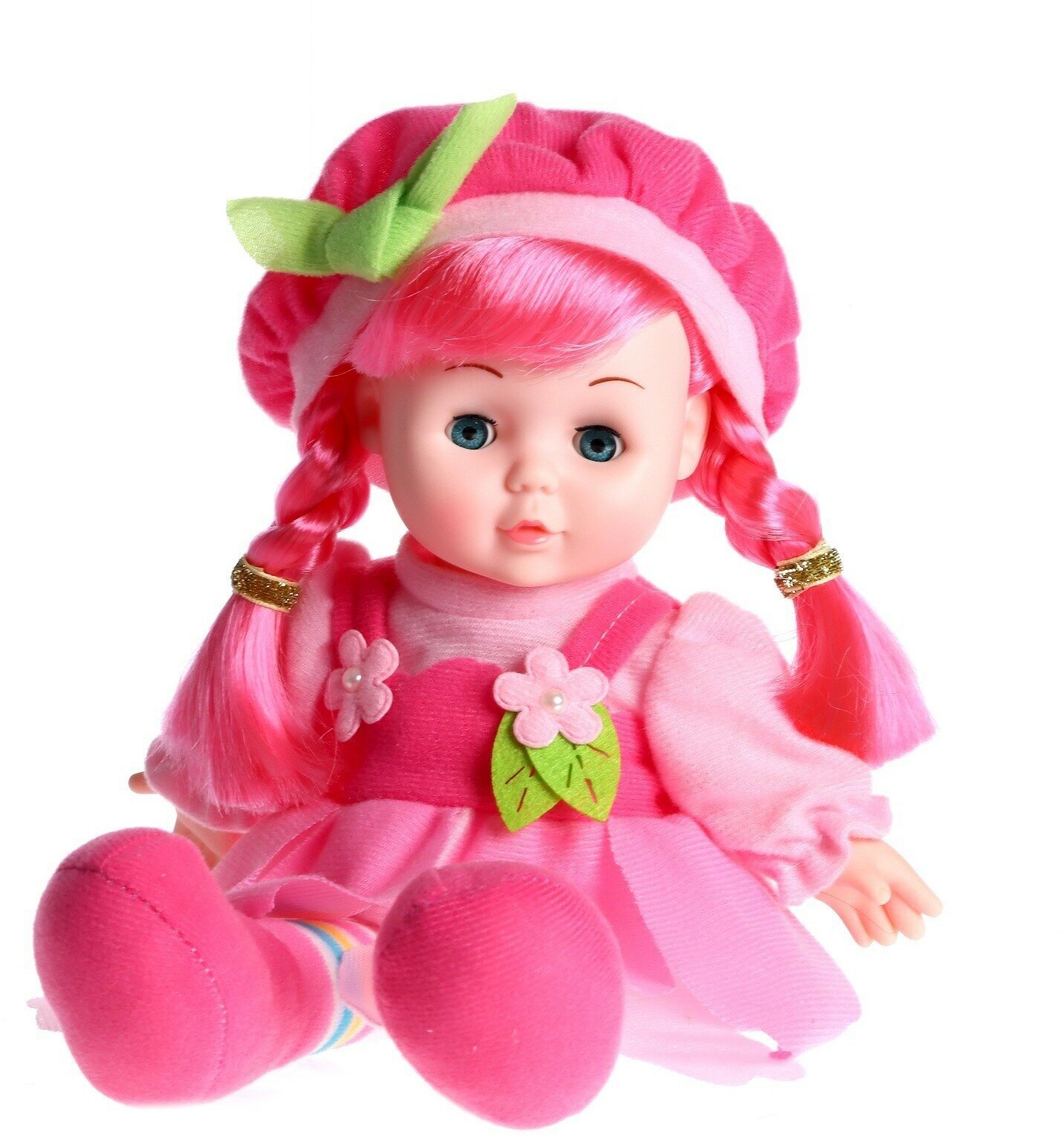 Кукла мягконабивная «Малышка Мэри» 31 см, со звуком, в платье