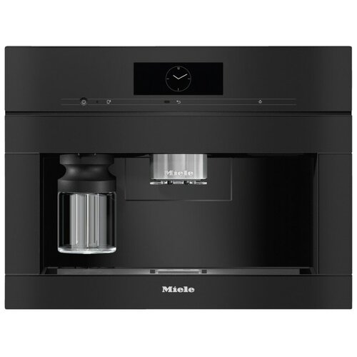 кофемашина miele cm 6560 milkperfection obsidian black Кофемашина Miele CVA 7845, черный обсидиан