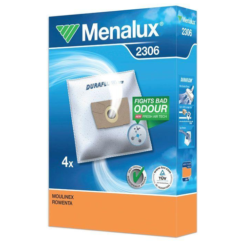 Menalux Синтетические пылесборники 2306, 4 шт. menalux синтетические пылесборники 1200 белый 5 шт