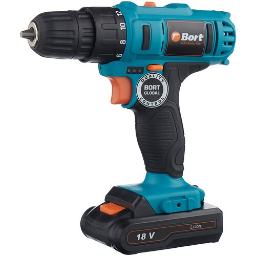 Дрель-шуруповерт аккумуляторная BORT BAB-18Ux2Li-FDK 612000₽