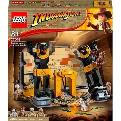 Конструктор LEGO Indiana Jones, Escape from the Lost Tomb 77013 конструктор lego indiana jones храм золотого идола 77015