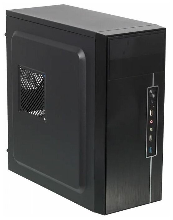 Корпус ATX без БП Linkworld VC-05-1011 черный (5,25"*2/3,5"*3//USB 2.0x 2/USB 3.0x1/audio/без БП)ATX