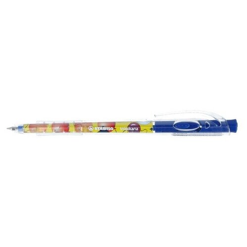 Stabilo Ручка шариковая автоматическая Tropikana 0.4 мм синяя 338/41F 29755250302