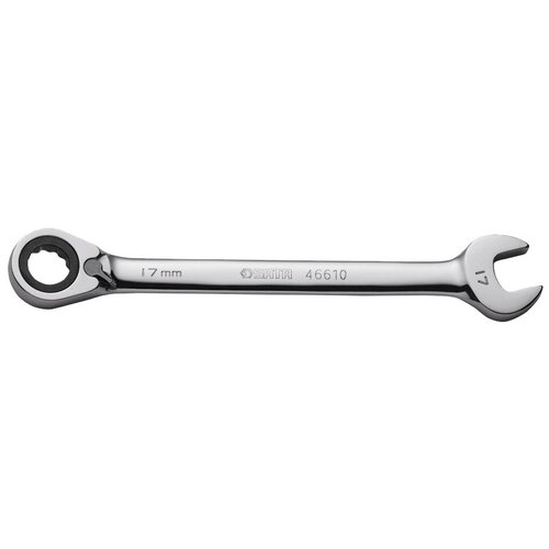 Ключ комбинированный SATA 46610, 17 мм ермак ключ комбинированный трещоточный 17мм