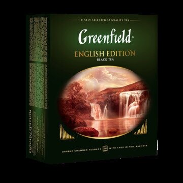 Чай черный Greenfield English Edition 100 пак - фото №15