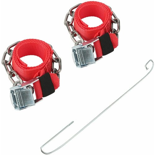 Цепи браслеты антипробуксовочные противоскольжения REXANT для легковых автомобилей однорядные 2 штуки 999₽