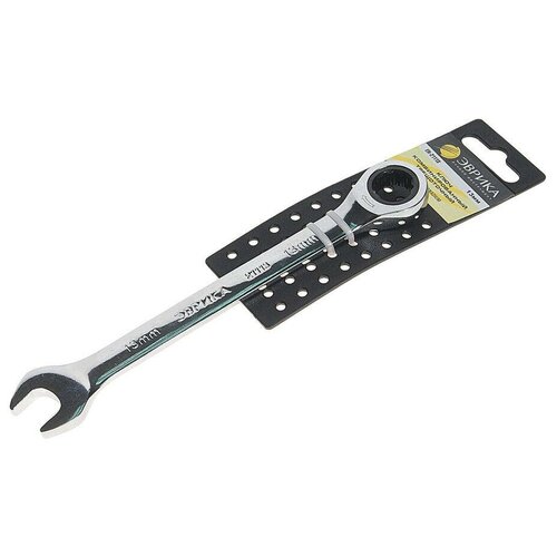 Ключ рожковый Эврика ER-21113H, 13 мм ключ рожковый эврика er 32123 13 мм х 12 мм