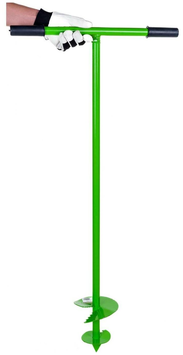 Бур садовый шнековый, 1085 мм, диаметр 150 мм, Россия, Сибртех - фотография № 9