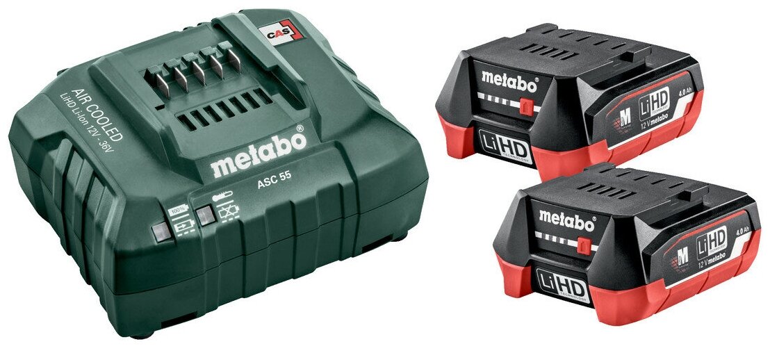 Комплект Metabo 685301000 12 В 4 А·ч