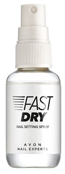 AVON Верхнее покрытие Fast Dry Nail Setting Spray, прозрачный, 50 мл, 60 г