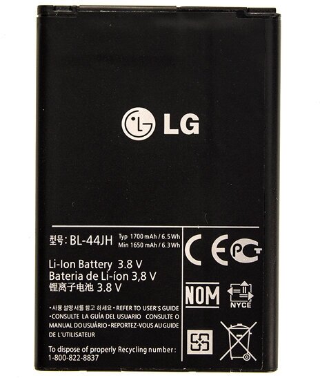 Аккумулятор BL-44JH для LG L7/P750/P700/P705