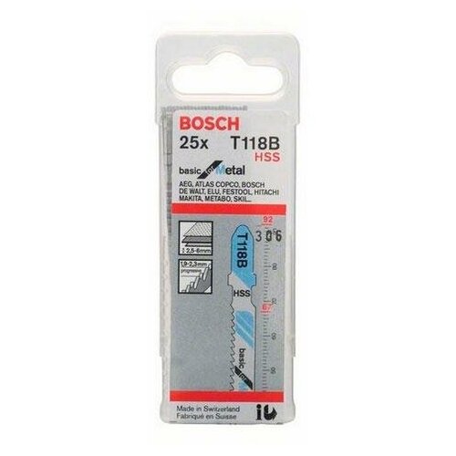 фото Набор пилок для электролобзика bosch 2608638471 25 шт.