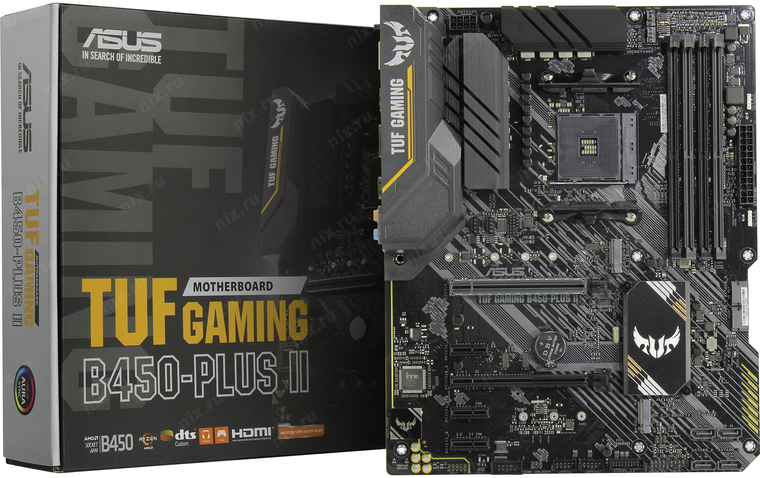 Материнская плата Asus TUF Gaming B450-PLUS II (AM4, ATX)