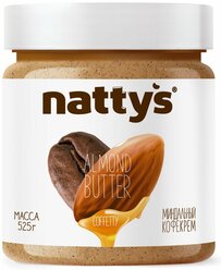 Паста Миндальный кофе-крем Coffetty Nattys, 525 г