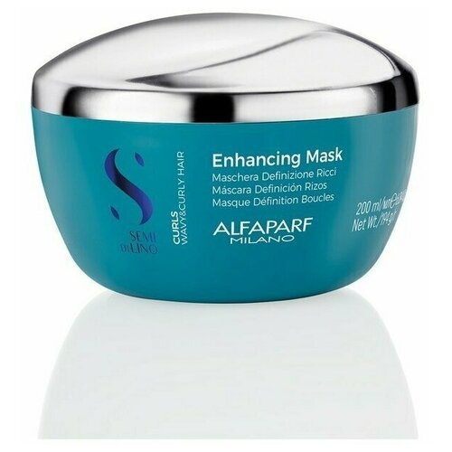 Alfaparf Milano Semi Di Lino Curls Enhancing Mask - Маска для кудрявых и вьющихся волос 200 мл alfaparf milano маска для кудрявых и вьющихся волос enhancing mask 200 мл италия