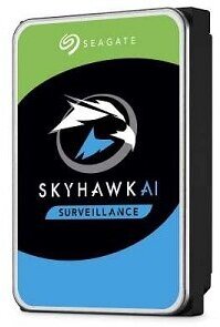 Жесткий диск HDD 8.0Tb Seagate, SATA-III, 256Mb, 7200rpm, SkyHawk AL (ST8000VE001)