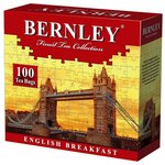 Чай черный Bernley English breakfast в пакетиках - изображение