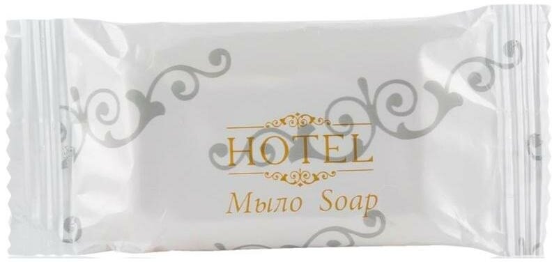 Мыло туалетное Hotel 13 г, флоупак, 500 шт