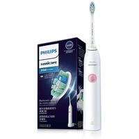 Звуковая зубная щетка Philips Sonicare 3100 HX3734 розовый белый