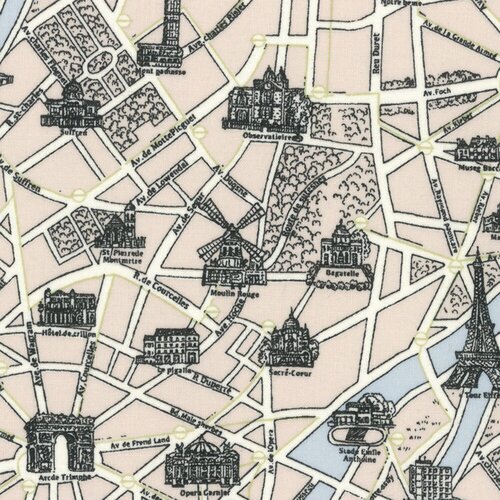 Ткань для пэчворка PEPPY MRS.MARCH S VINTAGE EDITION 50 x 55 см 130 г/кв. м ± 3 100% хлопок 31528-10