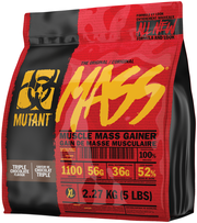 Гейнеры для спортсменов Mutant Mass 5 lb Triple Chocolate