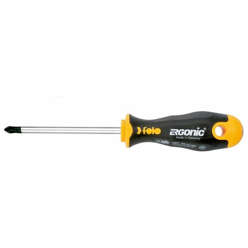 Отвертка Ergonic крестовая PZ 1х80 Felo 40110210