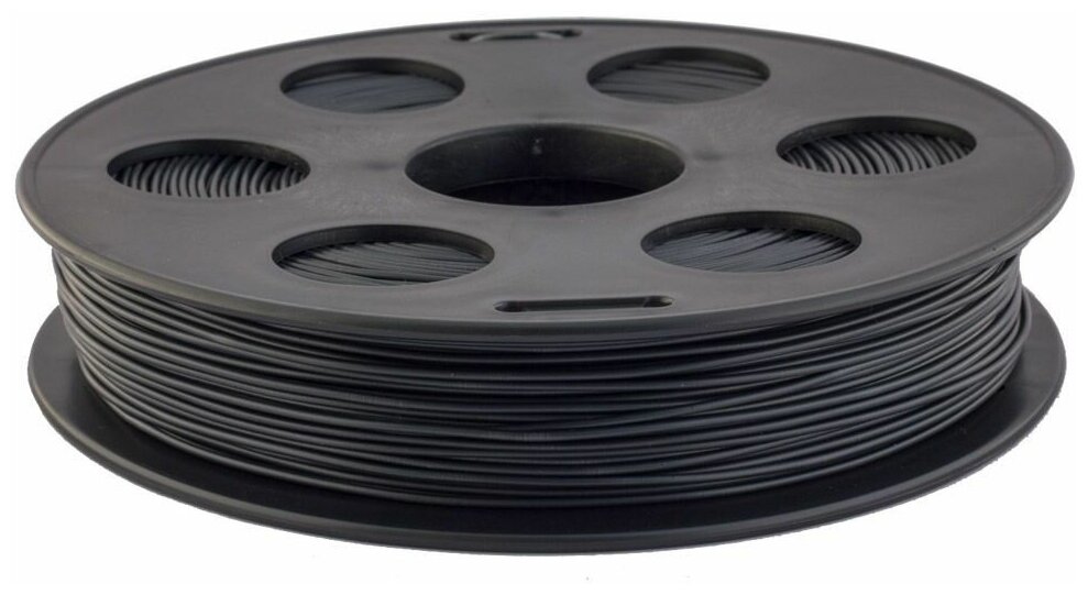 Bestfilament Катушка Bflex пластика Bestfilament, темно-серая, 1.75 мм 0,5кг., (st_bflex_darkgrey_0.5kg_1.75)