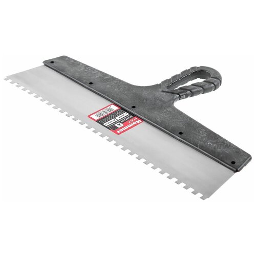 Шпатель зубчатый Hammerflex 238-018, 350 мм