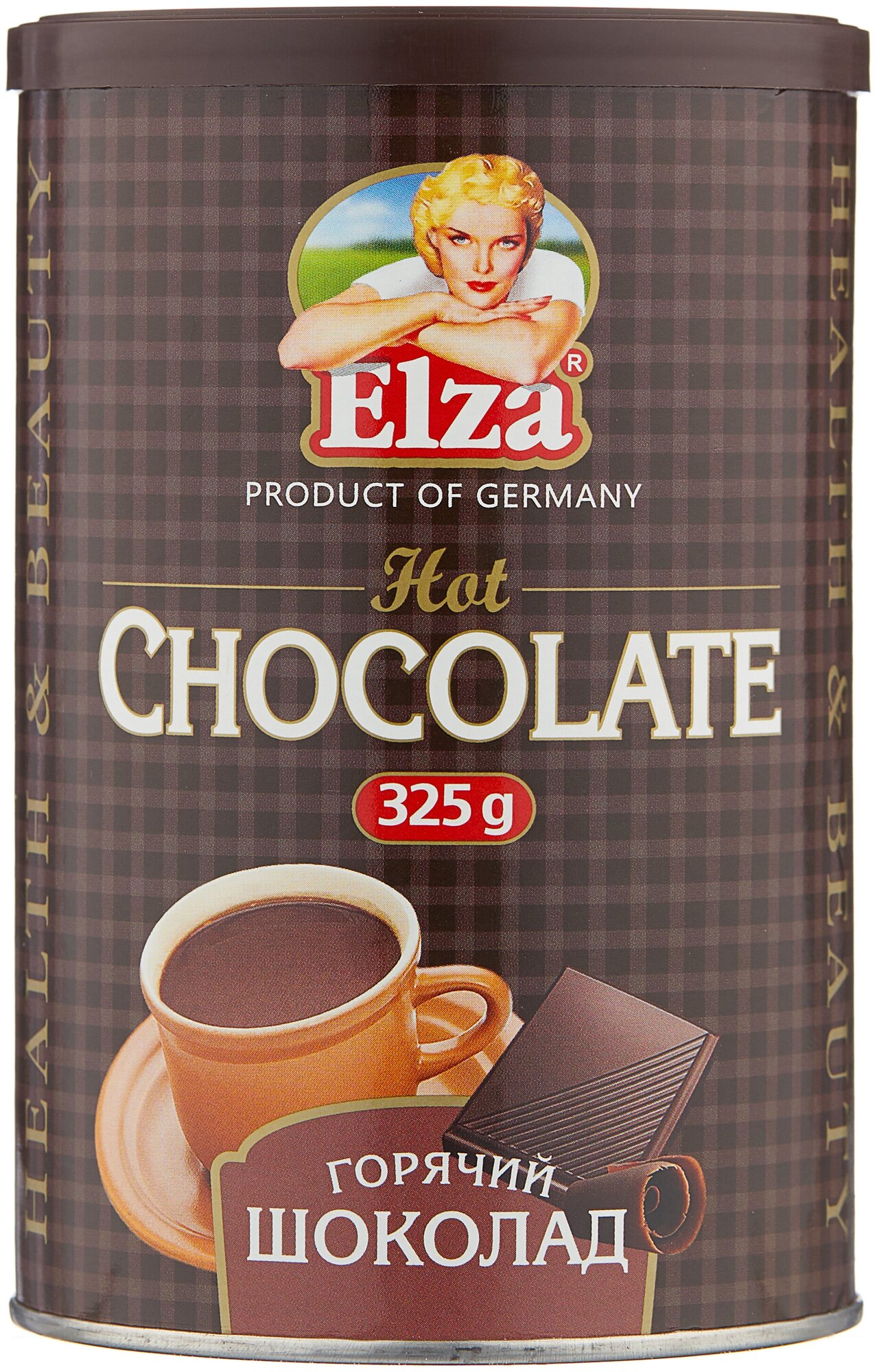 Elza Горячий шоколад растворимый банка