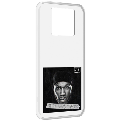 Чехол MyPads 50 Cent - The Kanan Tape для Black Shark 3 5G / Black Shark 3S задняя-панель-накладка-бампер
