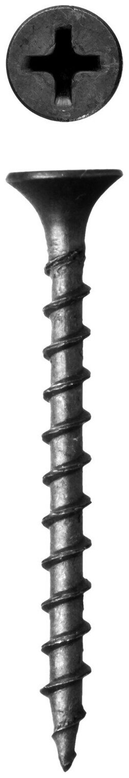 ЗУБР СГД 45 х 3.5 мм, саморез гипсокартон-дерево, фосфат, 500 шт (300032-35-045)