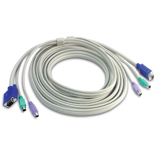 Кабель TRENDnet 4.5m PS/2/VGA KVM Cable TK-C15