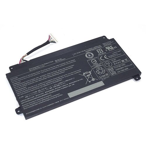 Аккумуляторная батарея для ноутбука Toshiba E45W (PA5208U) 10.8V 45Wh черная аккумуляторная батарея аккумулятор pa5208u 1brs для ноутбука toshiba satellite e45w chromebook cb35 10 8v 45wh черная