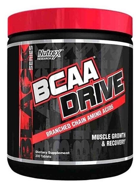 Аминокислоты BCAA (БЦАА) Nutrex BCAA Drive (200 таблеток)