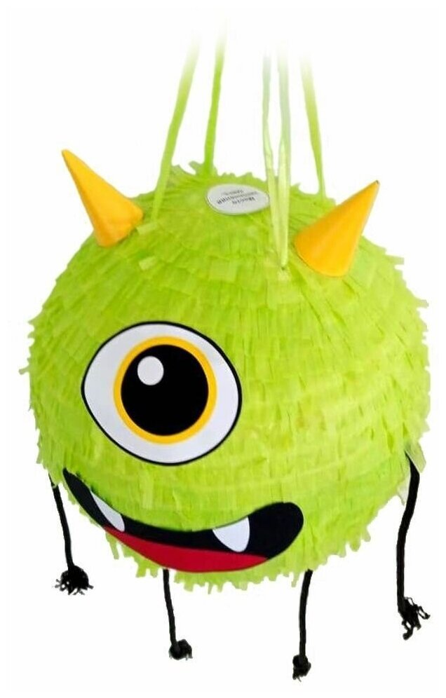 Пиньята Монстрик Майк Зеленый — фото 1