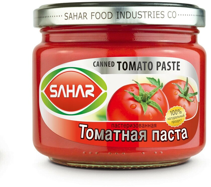 Томатная паста "SAHAR" иран 340 г.