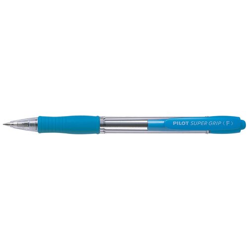 PILOT Ручка шариковая Super Grip, 0.7 мм BPGP-10R-F, BPGP-10R-F-L, синий цвет чернил, 1 шт.