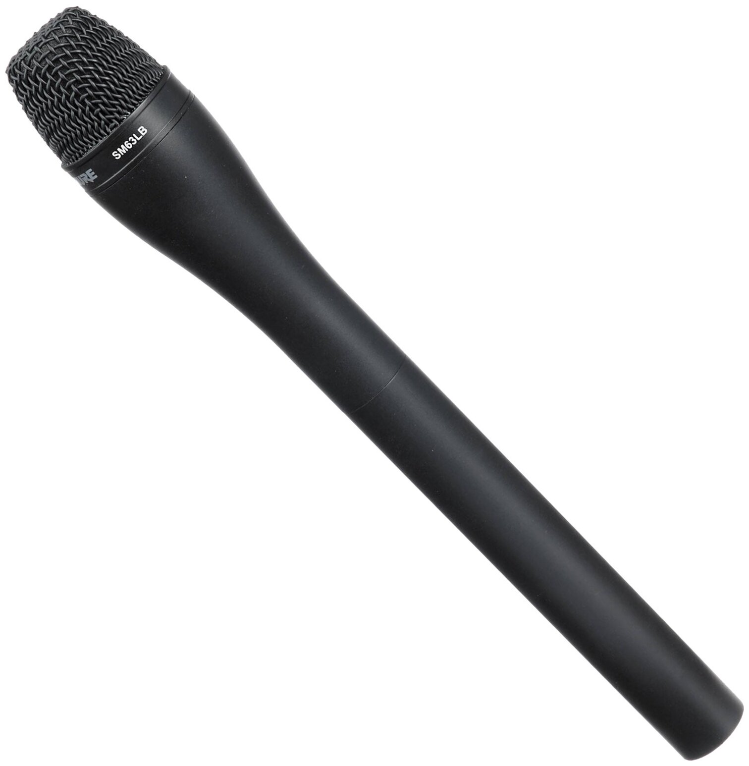 Shure SM63LB динамический всенаправленный речевой (репортерский) микрофон (черный)