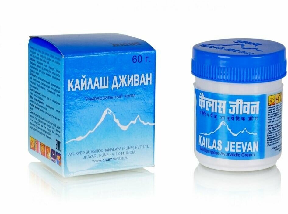 Кайлаш Дживан крем универсальный, 60г. / KAILAS JEEVAN