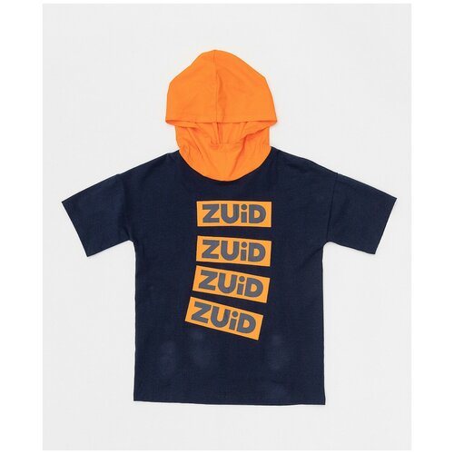 фото Футболка button blue, размер 146, синий