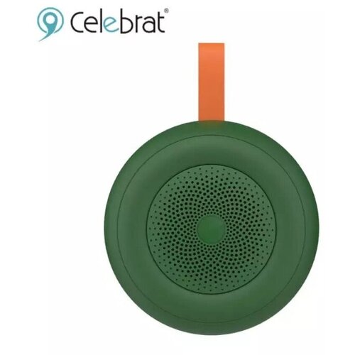 Колонка портативная Celebrat, SP-8, Bluetooth, цвет: зелёный