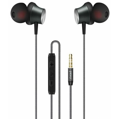 Наушники EP01 вакуумные микрофон 118 дБ 35 mm 12 м магнитное крепление серые 52900₽