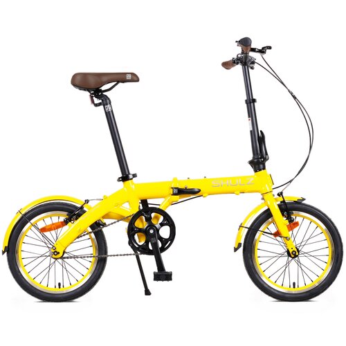 Складной велосипед Shulz Hopper желтый