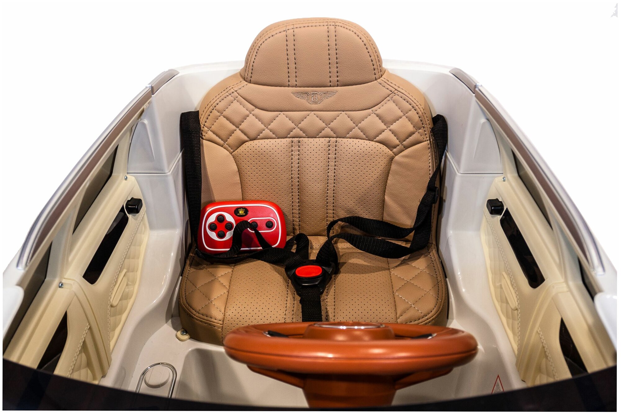 Электромобиль Toyland Bentley Bentayga, цвет: белый - фото №6