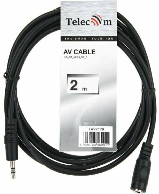 Кабель удлинительный TELECOM 3.5 Jack (M) - 3.5 Jack (F), стерео, аудио, 2 м. - фотография № 12