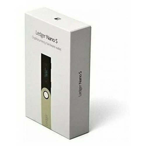 криптокошелек ledger nano s plus 1 шт черный Аппаратный криптокошелек Ledger Nano S