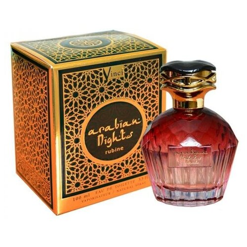 Delta Parfum туалетная вода Arabian Nights - Rubine, 100 мл женская туалетная вода delta parfum arabian nights rubine 100 мл