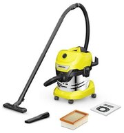 Пылесос Karcher WD 4 S V-20/5/22 жёлтый