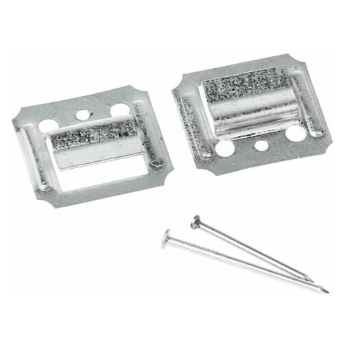 Кляймер ЛОМ 2 оцинкованный с гвоздями 100 шт 358₽