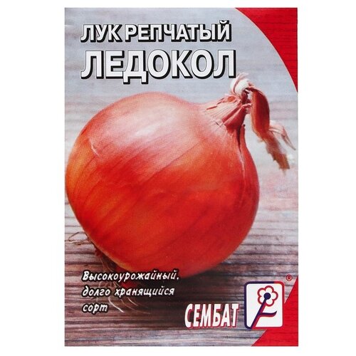 Семена СЕМБАТ Лук репчатый Ледокол, 0,3 г лук репчатый ледокол 0 5 г цв п